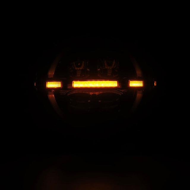 18-25 Jeep Wrangler JL/Gladiator JT NOVA-Series LED Projector Headlights Alpha-black