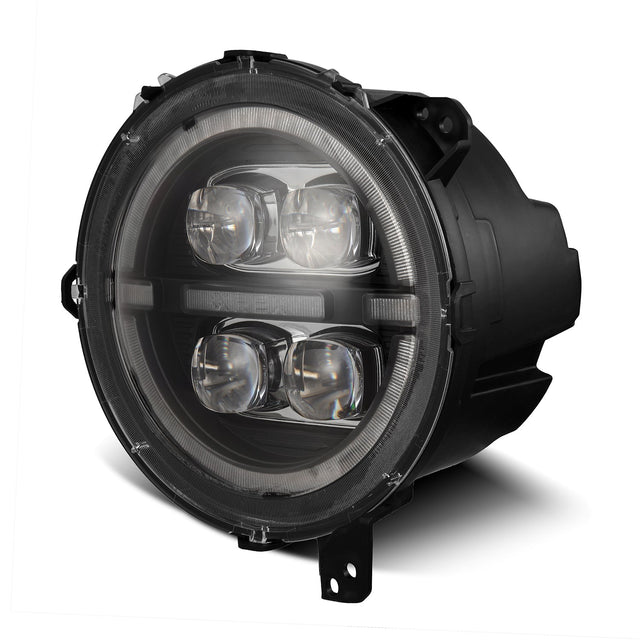 Phares projecteurs à LED NOVA Series pour Jeep Wrangler JL/Gladiator JT 18-25, noirs