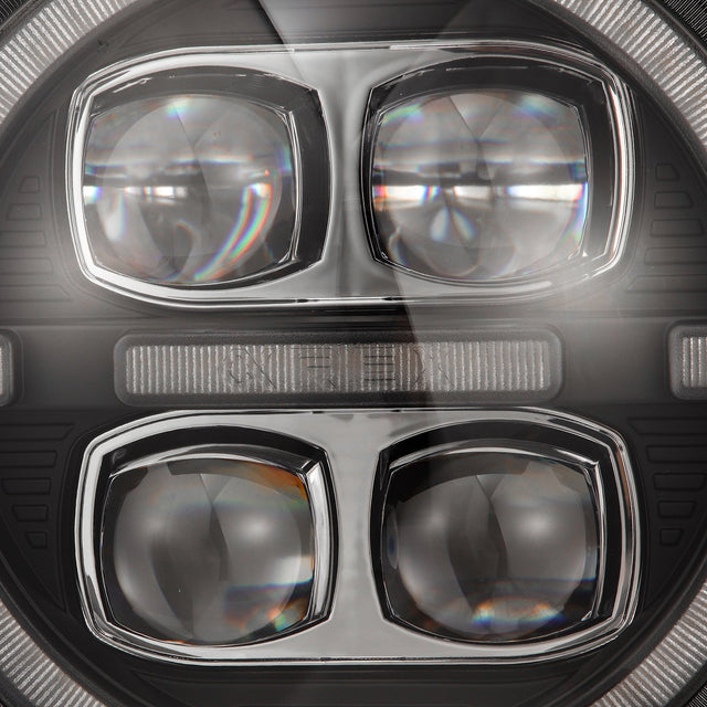 Phares projecteurs à LED NOVA Series pour Jeep Wrangler JL/Gladiator JT 18-25, noirs
