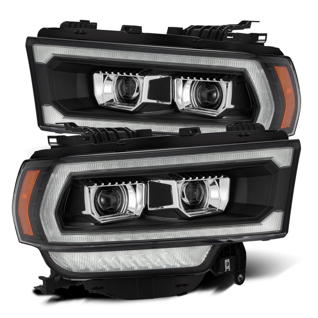19-24 Ram 2500/3500/4500/5500 PRO-Series Halogen Projector Headlights Black