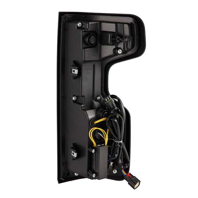 Feux arrière à DEL série LUXX pour Chevrolet Silverado 1500/2500HD/3500HD 2019-2025, Alpha-Black