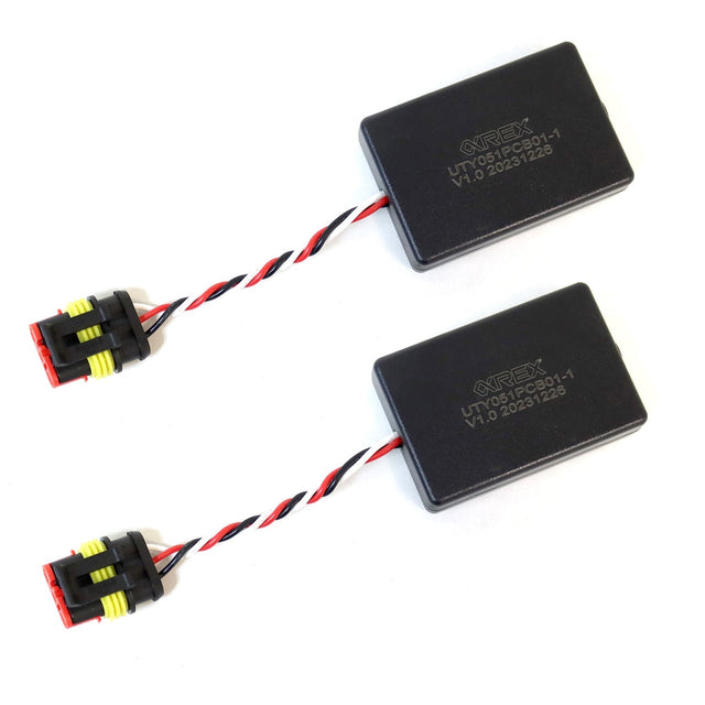 19-24 Chevrolet Silverado 1500 / 20-24 Silverado 2500HD/3500HD Stock LED Tail lights to AlphaRex LUXX-Series Tail Lights Converters