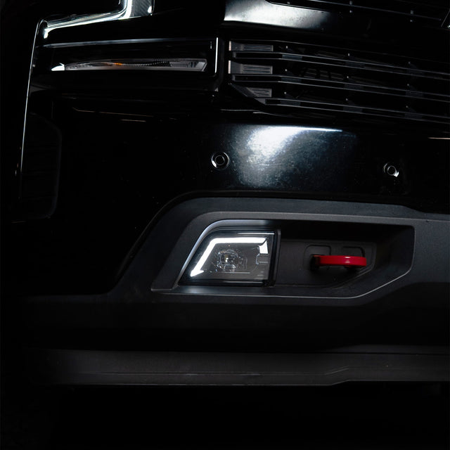 Phares antibrouillard à LED bicolores DoubleTap pour Chevrolet Silverado 1500/Chevrolet Silverado 2500HD/3500HD 19-23