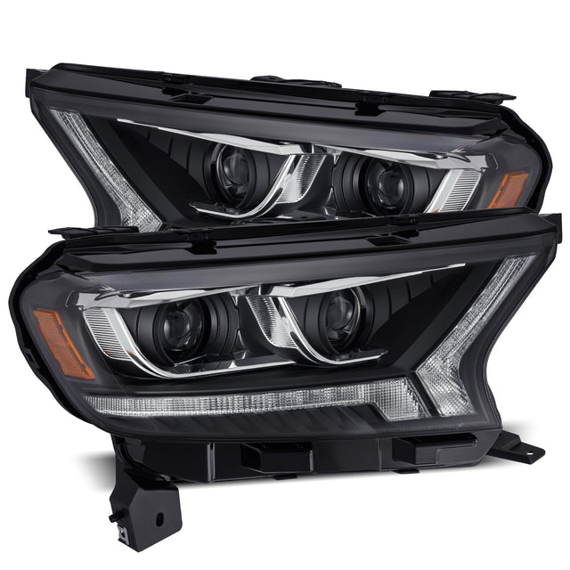 19-23 Ford Ranger LUXX-Series LED Projector Headlights Black