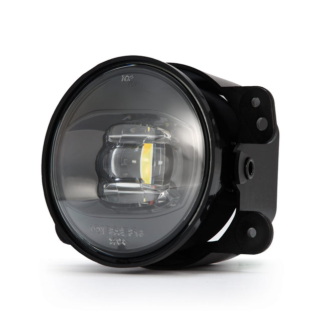 18-23 Jeep Wrangler JL (Rubicon/Sahara with OE Plastic Bumper) / Gladiator JT DoubleTap Dual Color LED Projector Fog Lights