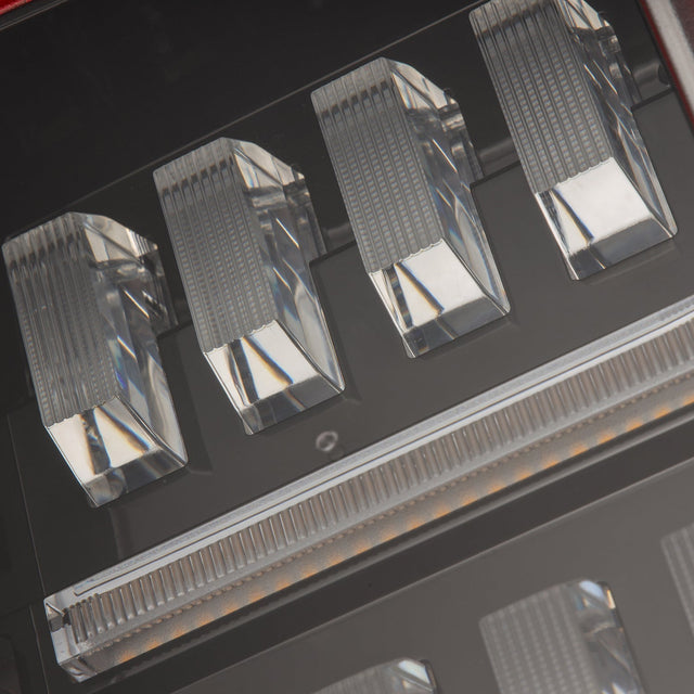 Feux arrière à LED prismatiques pour Jeep Gladiator JT NOVA-Series 19-25, noir et rouge