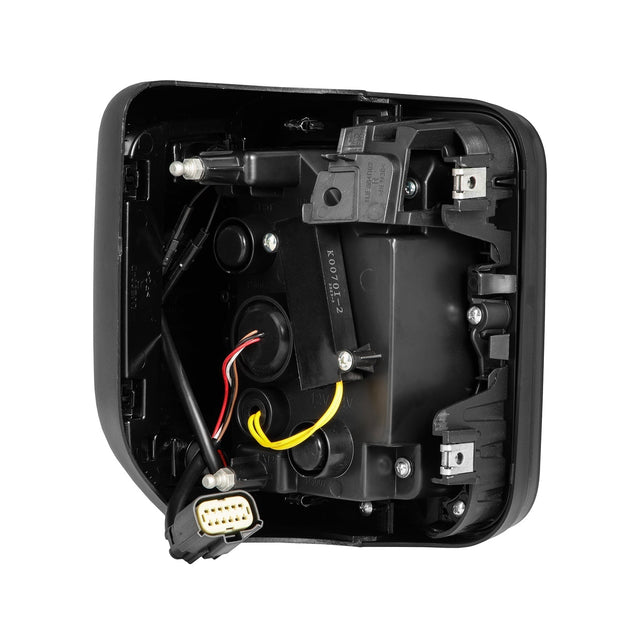 Feux arrière à LED prismatiques pour Jeep Gladiator JT NOVA-Series 19-25, noir et rouge