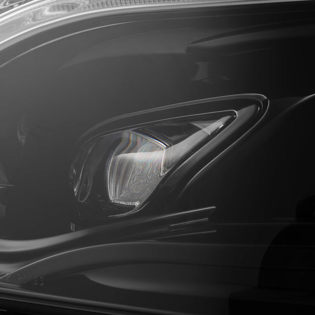 Phares de projecteur à LED pour Mercedes-Benz Sprinter série LUXX 19-25, Alpha-Black