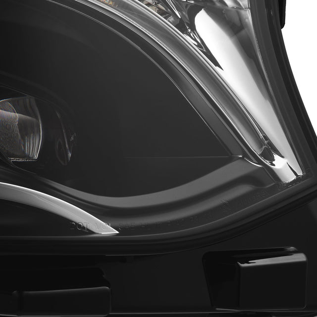 19-25 Mercedes-Benz Sprinter LUXX-Series LED Projector Headlights Black