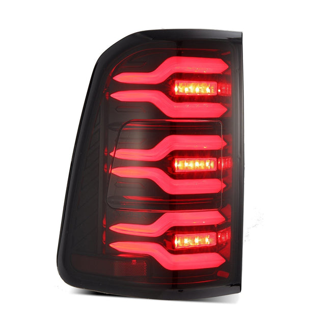 19-24 Ram 1500 LUXX-Series LED Tail Lights Black-Red
