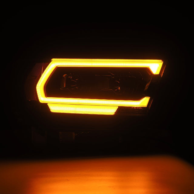 19-24 Ram 1500 (MK II 2500 Style) LUXX-Series LED Projector Headlights Alpha-Black