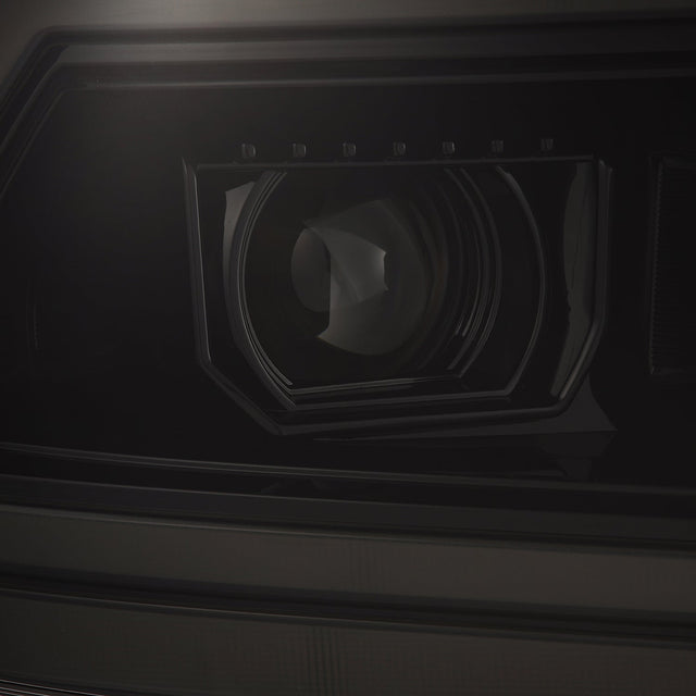 19-24 Ram 1500 (MK II 2500 Style) LUXX-Series LED Projector Headlights Alpha-Black