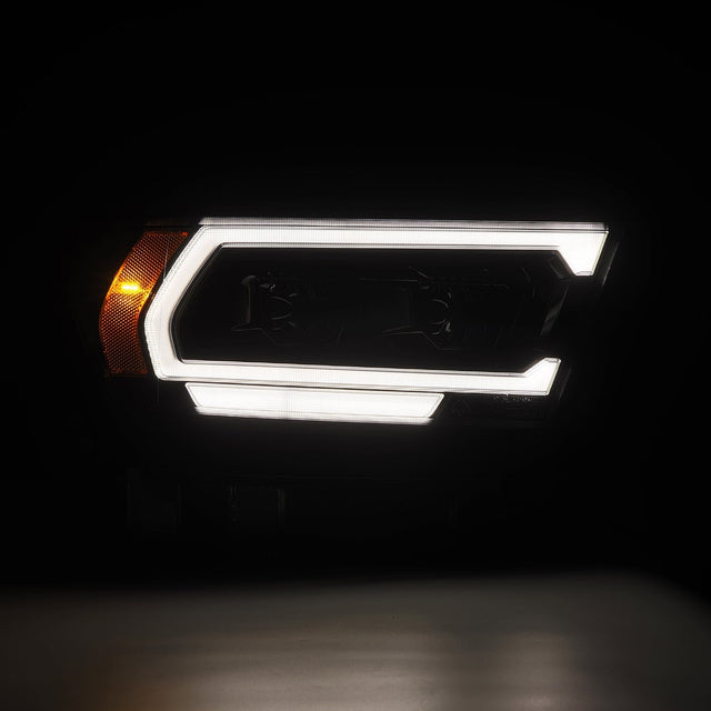 19-24 Ram 1500 (MK II 2500 Style) LUXX-Series LED Projector Headlights Alpha-Black