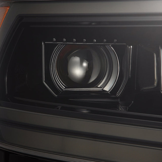 19-24 Ram 1500 (MK II 2500 Style) LUXX-Series LED Projector Headlights Alpha-Black