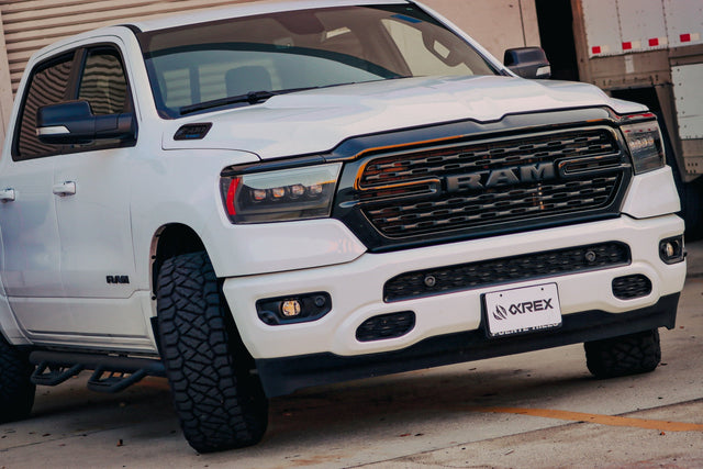 19-24 Ram 1500 (MK II 2500 Style) NOVA-Series LED Projector Headlights Alpha-Black