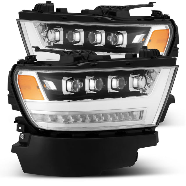 19-24 Ram 1500 NOVA-Series LED Projector Headlights Chrome