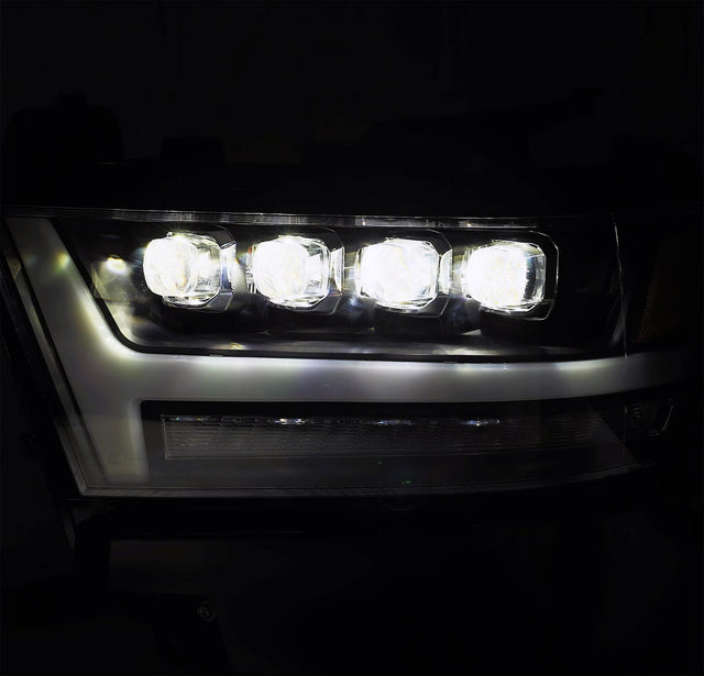 19-24 Ram 1500 NOVA-Series LED Projector Headlights Jet Black
