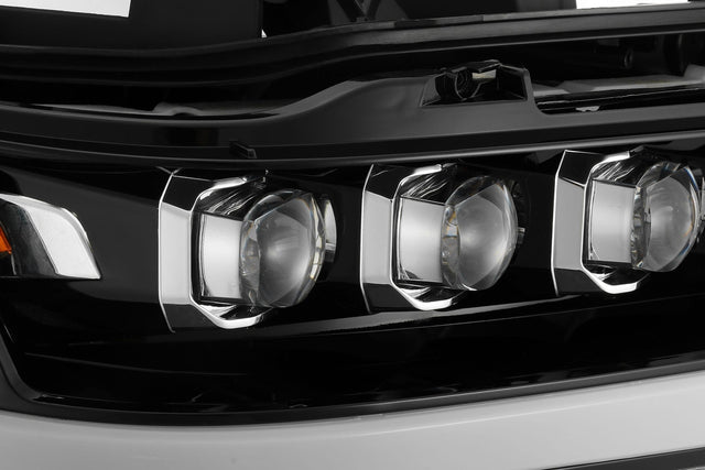 19-24 Ram 1500 NOVA-Series LED Projector Headlights Jet Black