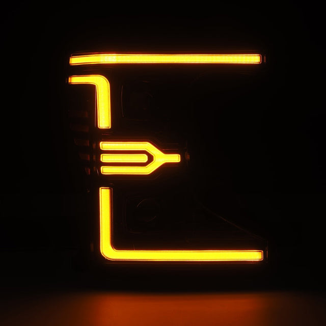 20-22 Ford Super Duty LUXX-Series LED Projector Headlights Alpha-Black