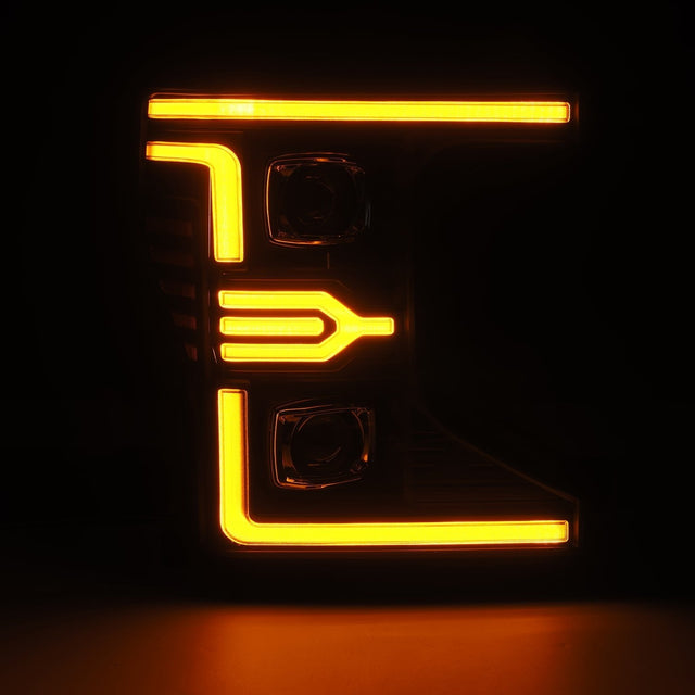 20-22 Ford Super Duty LUXX-Series LED Projector Headlights Black