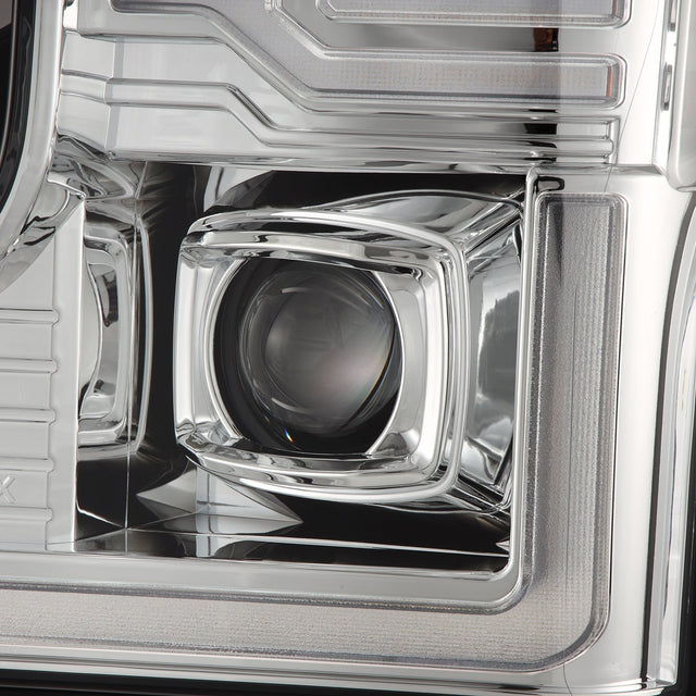 20-22 Ford Super Duty LUXX-Series LED Projector Headlights Chrome