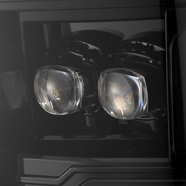 20-22 Ford Super Duty NOVA-Series LED Projector Headlights Alpha-Black