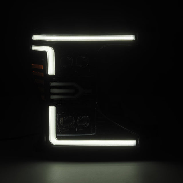 20-22 Ford Super Duty NOVA-Series LED Projector Headlights Alpha-Black