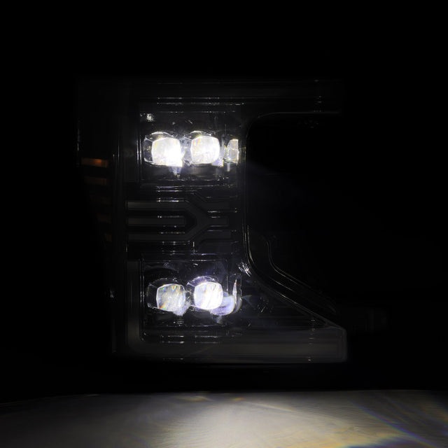 20-22 Ford Super Duty NOVA-Series LED Projector Headlights Alpha-Black