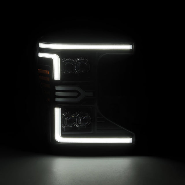 20-22 Ford Super Duty NOVA-Series LED Projector Headlights Black