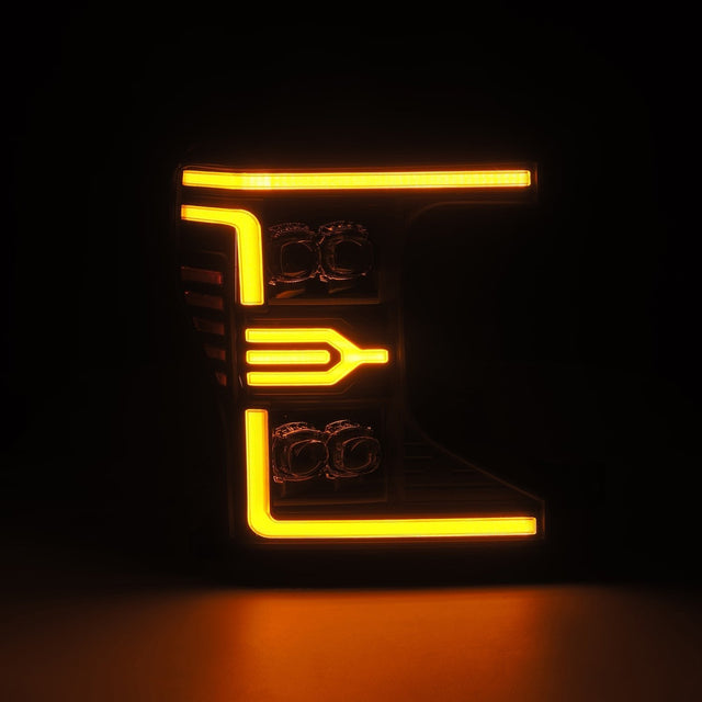 20-22 Ford Super Duty NOVA-Series LED Projector Headlights Black