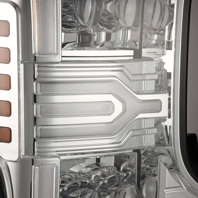 Phares projecteurs à LED chromés pour Ford Super Duty série NOVA 20-22