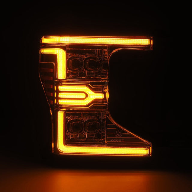 Phares projecteurs à LED chromés pour Ford Super Duty série NOVA 20-22