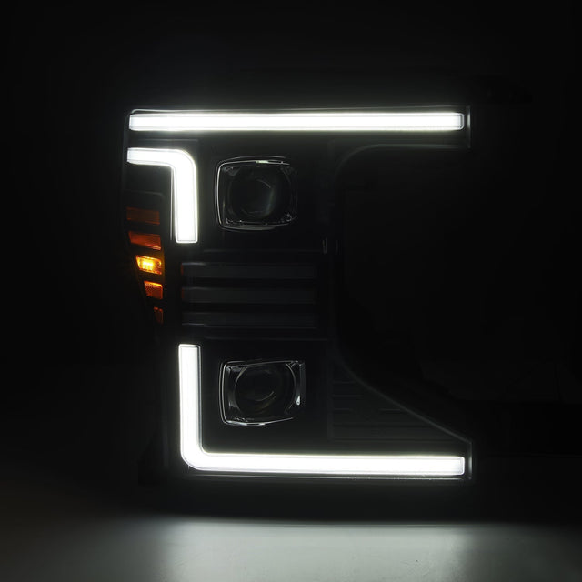 20-22 Ford Super Duty PRO-Series Halogen Projector Headlights Black