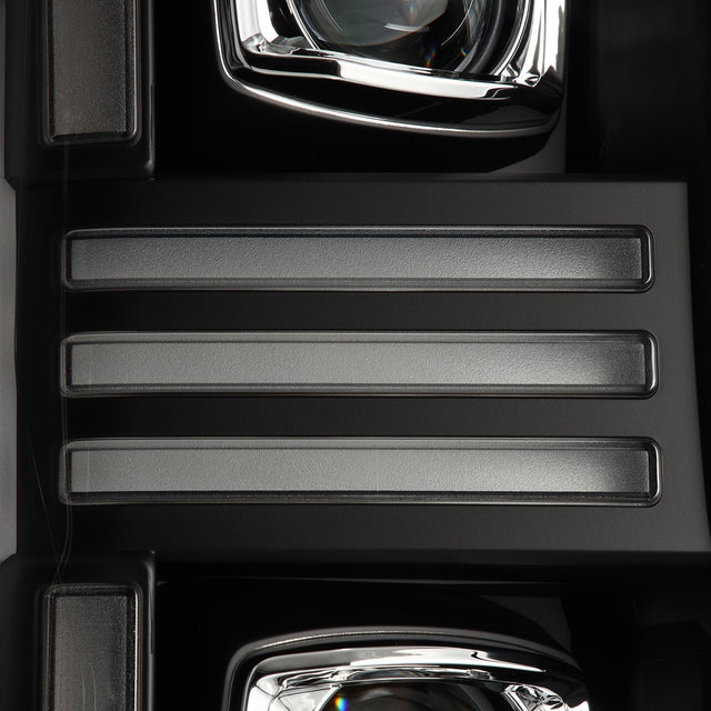 20-22 Ford Super Duty PRO-Series Halogen Projector Headlights Black