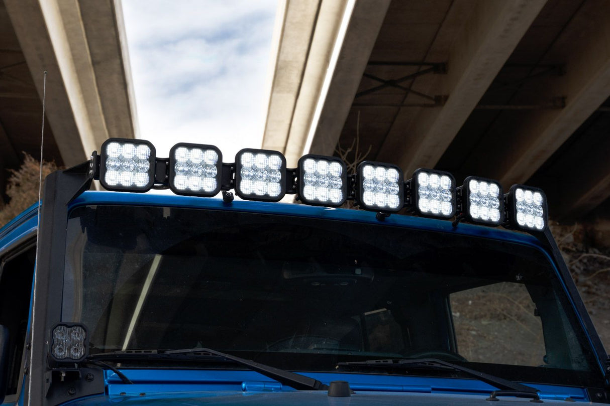 Kit de barre lumineuse LED pour pare-chocs Jeep Jl 2018-2022 Wrangler
