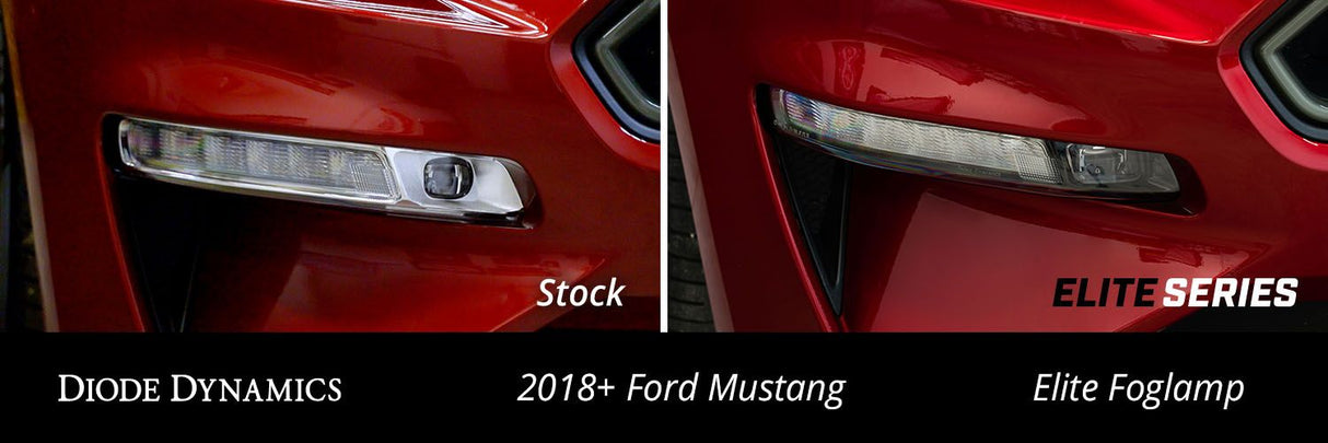 Phares antibrouillard combinés Elite Series pour Ford Mustang (USDM) 2018-2023 (paire)