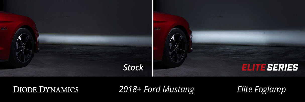 Phares antibrouillard combinés Elite Series pour Ford Mustang (USDM) 2018-2023 (paire)