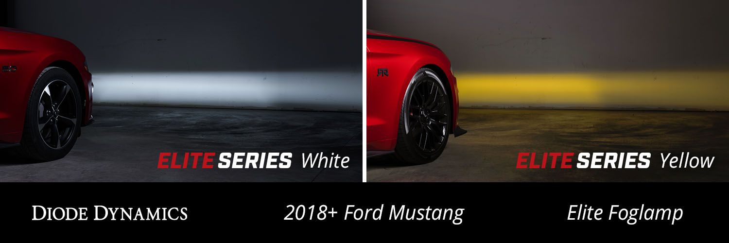 Phares antibrouillard combinés Elite Series pour Ford Mustang (USDM) 2018-2023 (paire)