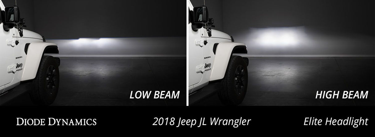 Elite LED Headlights for 2018-2025 Jeep JL Wrangler