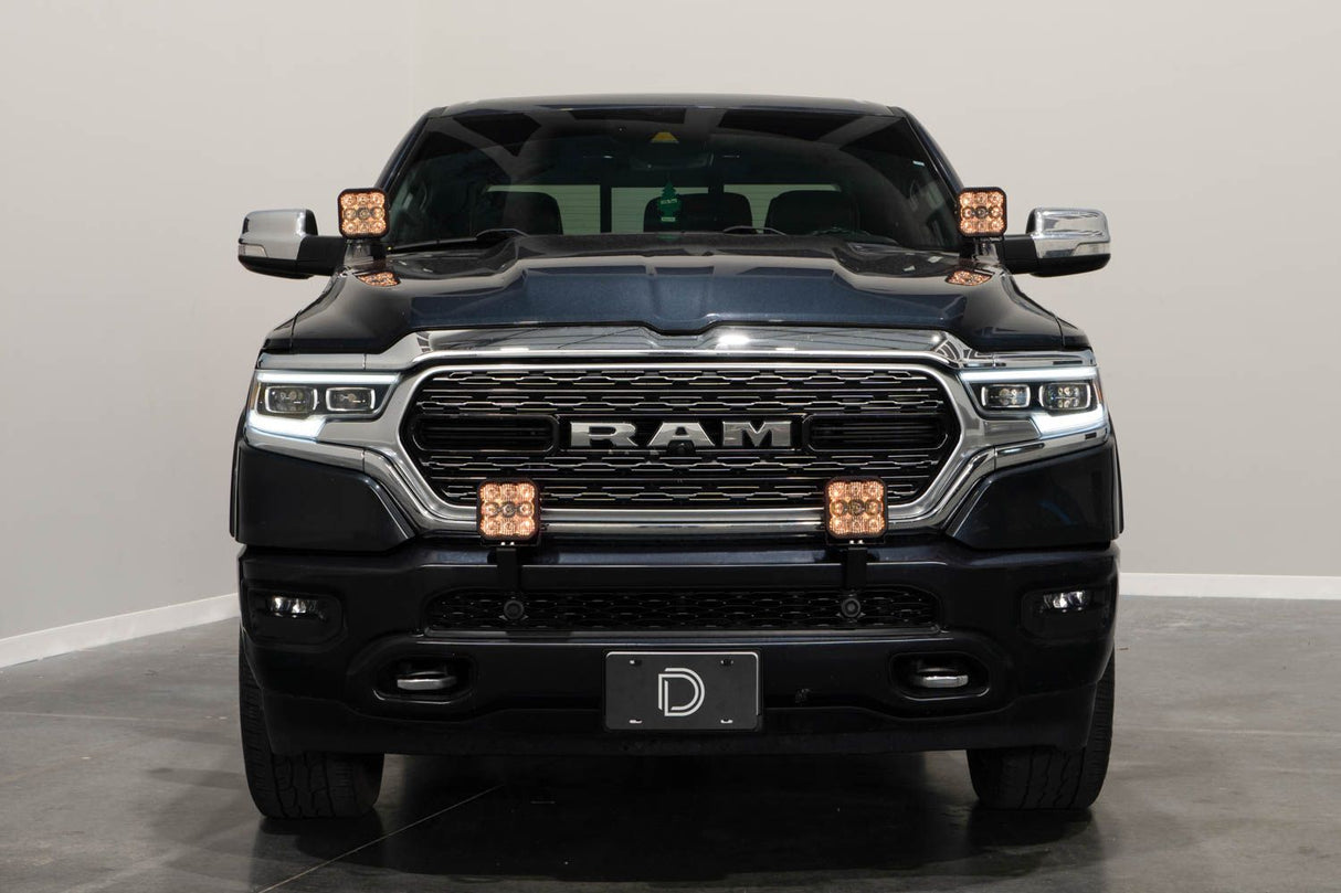 SS5 Bumper LED Pod Light Kit for 2019-2024 Ram 1500