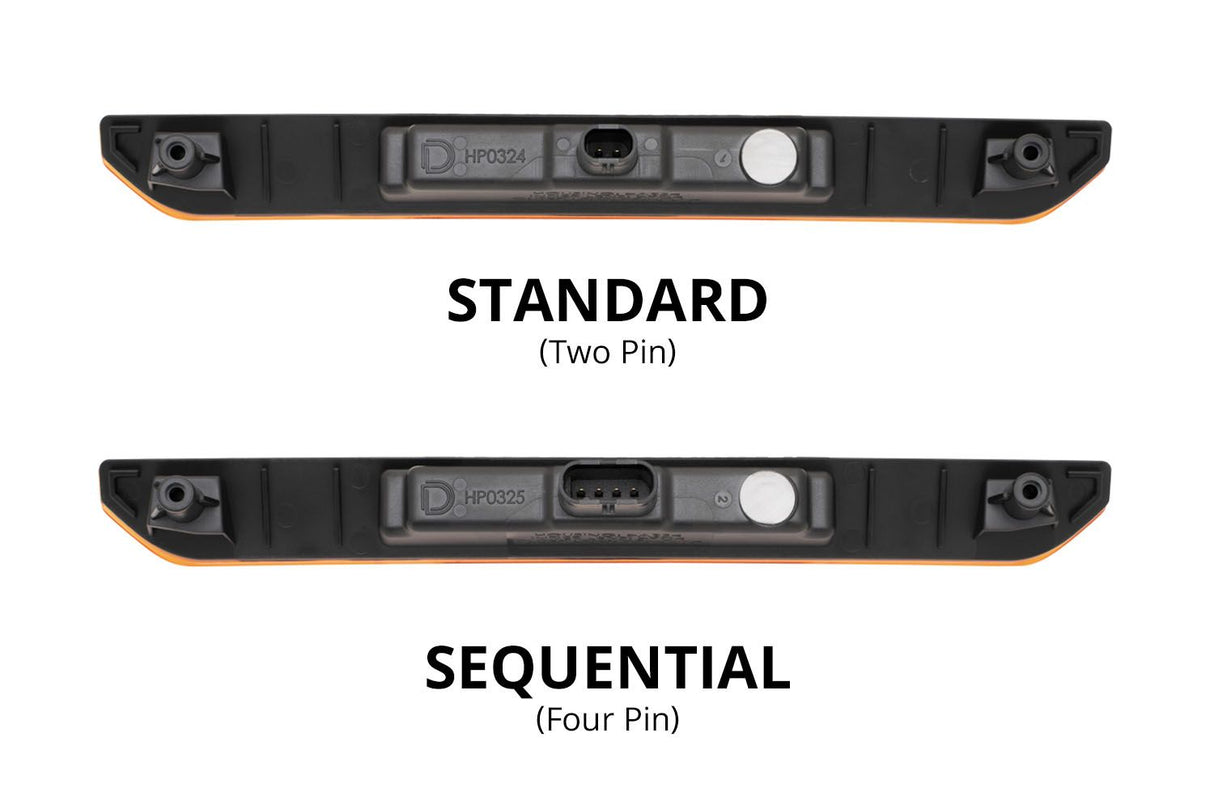 Feux de position latéraux à LED pour GMC Sierra HD 2500/3500 2020-2023 (ensemble)