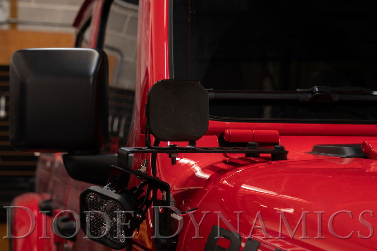 SS3 LED Pod Cover, Smoked (one)