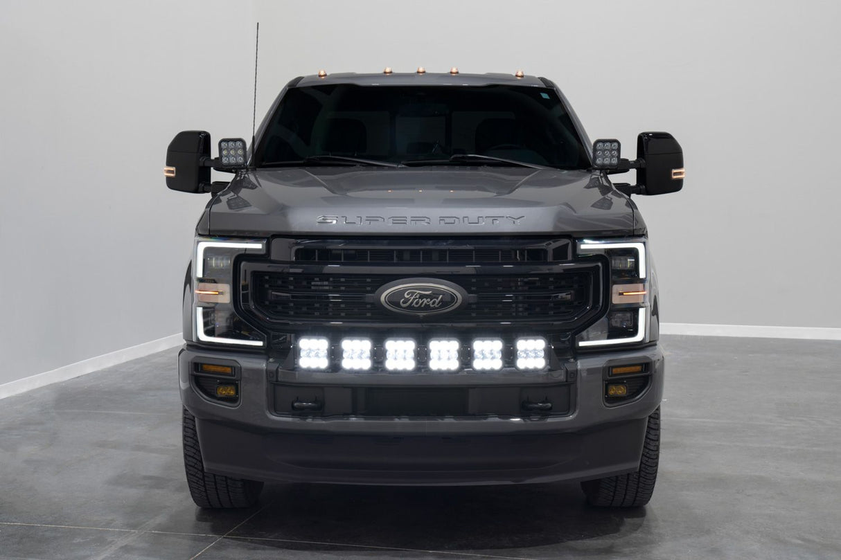 Kit de barres lumineuses CrossLink pour calandre SS5 pour Ford Super Duty 2020-2022