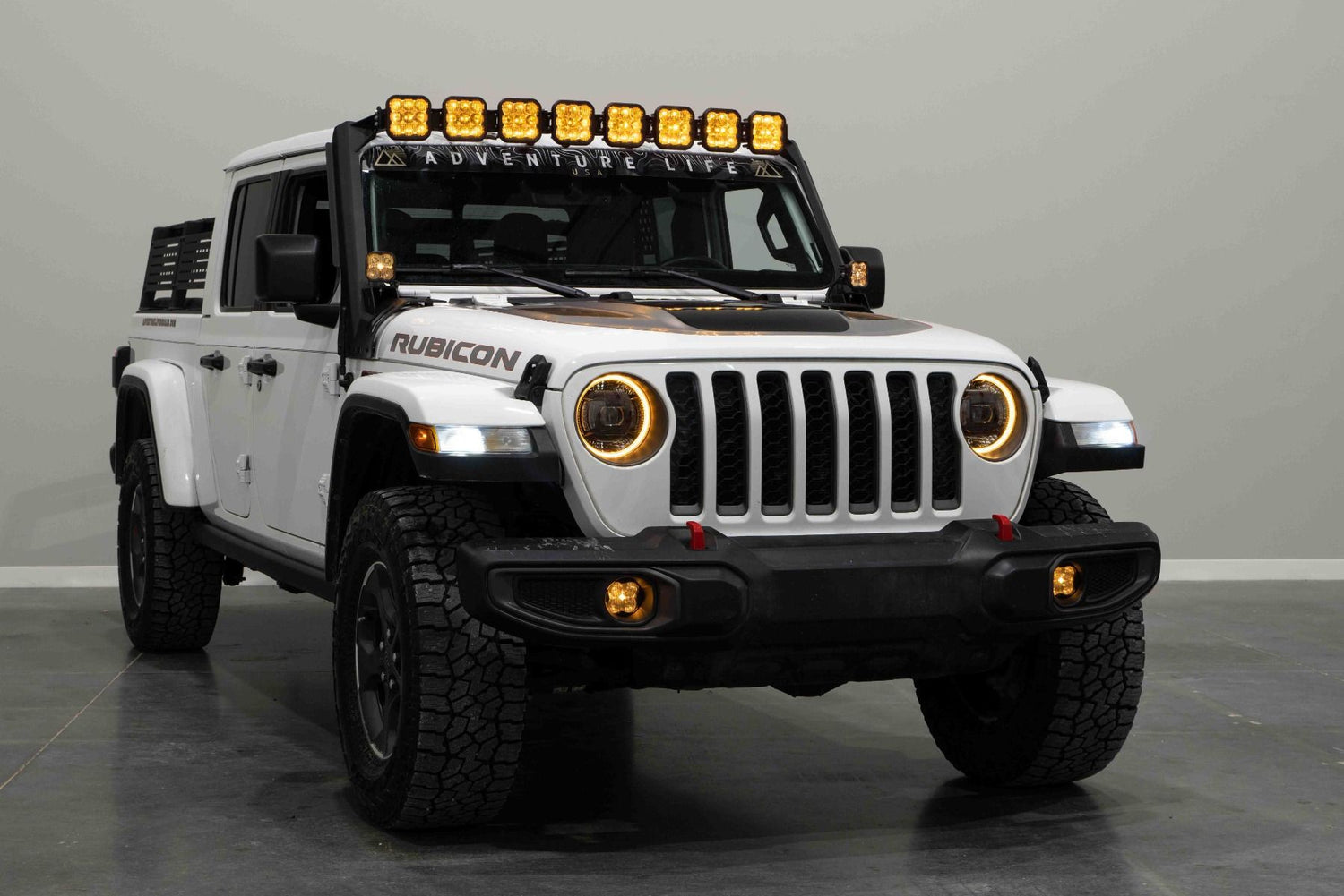 SS5 Windshield CrossLink Lightbar Kit for 2020-2025 Jeep Gladiator