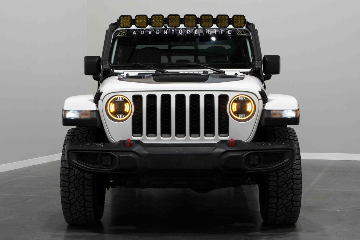 SS5 Windshield CrossLink Lightbar Kit for 2020-2025 Jeep Gladiator