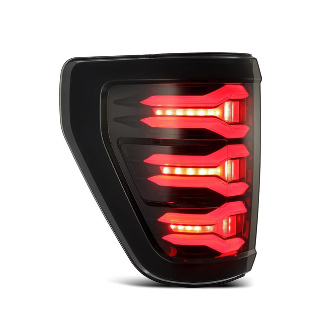 21-23 Ford F150/F150 Raptor LUXX-Series LED Tail Lights Black-Red