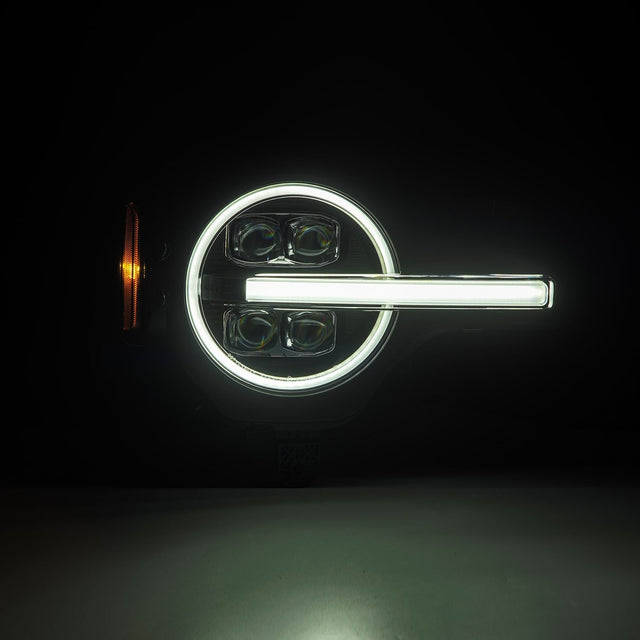 21-25 Ford Bronco / 22-25 Bronco Raptor NOVA-Series LED Projector Headlights Black