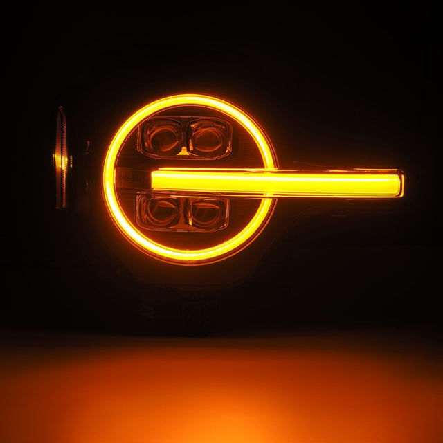 21-25 Ford Bronco / 22-25 Bronco Raptor NOVA-Series LED Projector Headlights Black