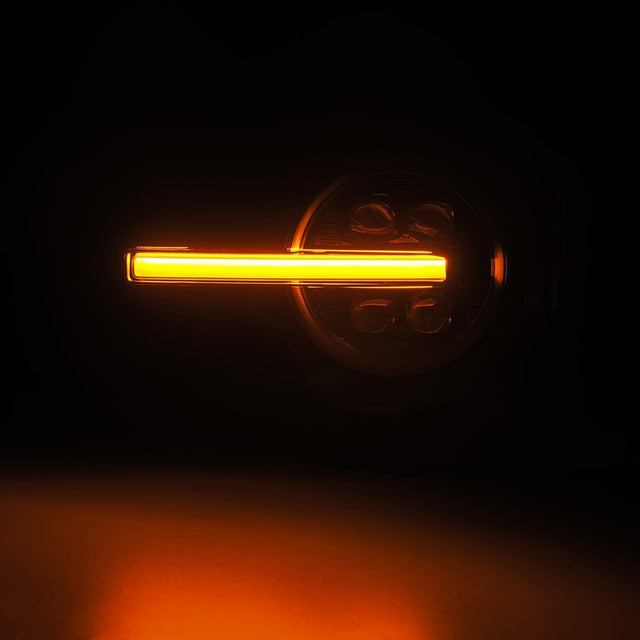 21-25 Ford Bronco /22-25 Ford Bronco Raptor NOVA-Series LED Projector Headlights Alpha-black