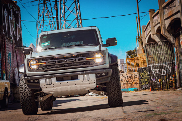 21-25 Ford Bronco /22-25 Ford Bronco Raptor NOVA-Series LED Projector Headlights Alpha-black